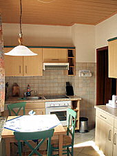 Küche - Ferienwohnung in Dresden / Weixdorf mit Bad/WC, Fernseher und Radio